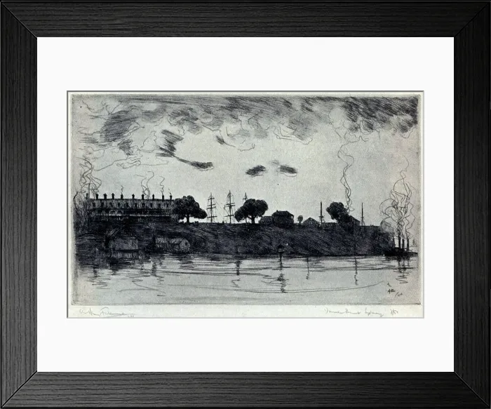 Framed Print : Dawes Point, Sydney Framed Print : Dawes Point, Sydney
