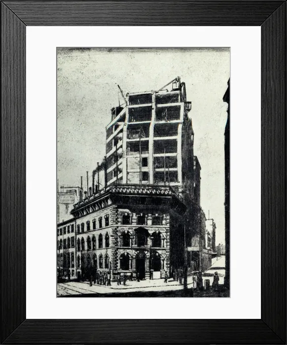 Framed Print : Sydney Morning Herald Offices Framed Print : Sydney Morning Herald Offices