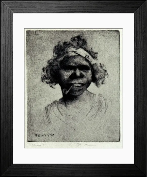 Framed Print : Head of a Gin Framed Print : Head of a Gin