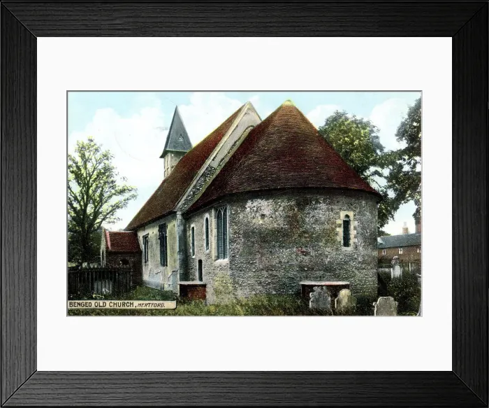 Framed Print : Bengeo Old Church, Hertford Framed Print : Bengeo Old Church, Hertford