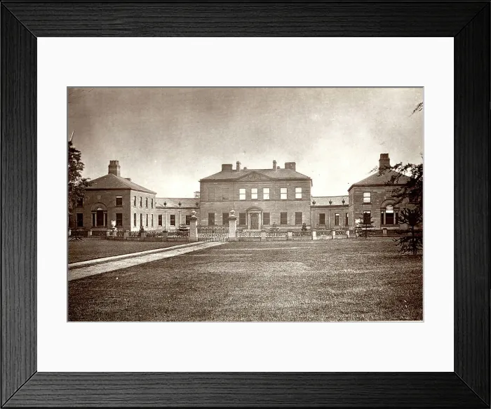 Framed Print : Crow Nest, Lightcliffe, residence of Sir Titus Salt Framed Print : Crow Nest, Lightcliffe, residence of Sir Titus Salt