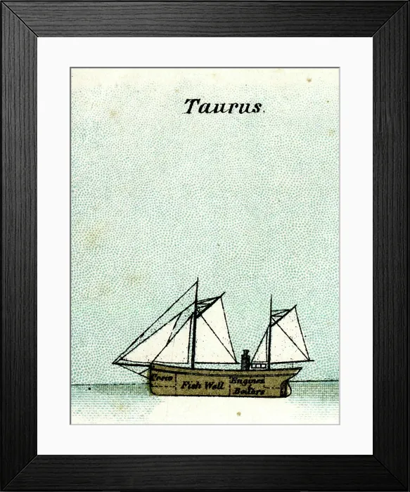 Framed Print : Taurus, fishing boat Framed Print : Taurus, fishing boat