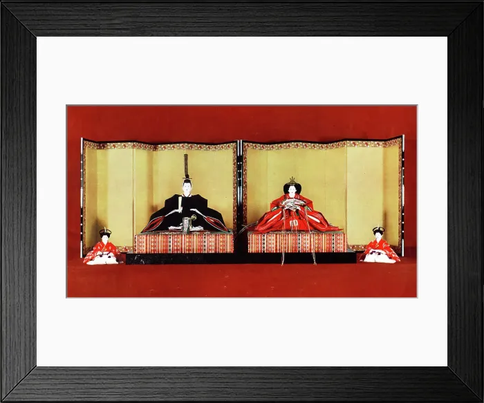 Framed Print : Japanese Hina Dolls Framed Print : Japanese Hina Dolls