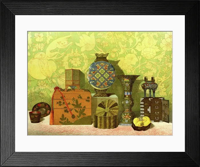 Framed Print : Japanned and Enamelled Ware Framed Print : Japanned and Enamelled Ware