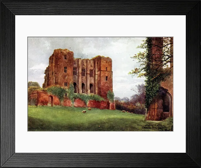 Framed Print : Kenilworth Castle, Caesar Tower Framed Print : Kenilworth Castle, Caesar Tower