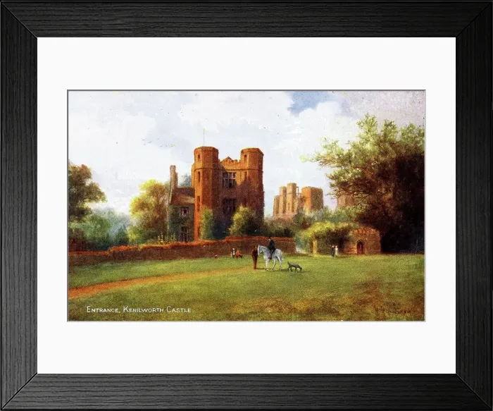 Framed Print : Entrance to Kenilworth Castle, Warwickshire Framed Print : Entrance to Kenilworth Castle, Warwickshire