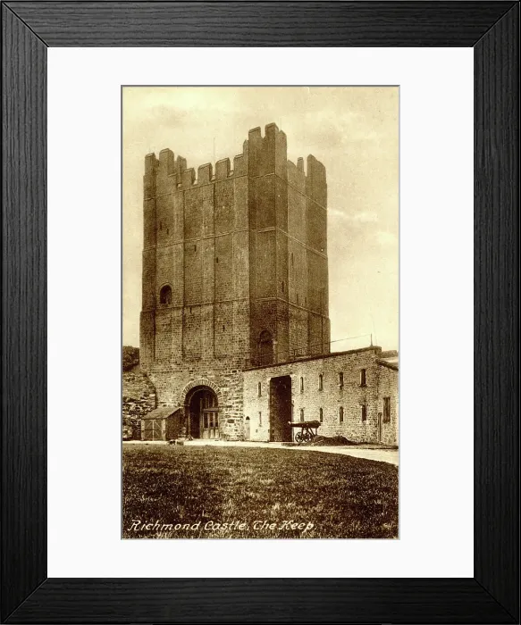 Framed Print : The Keep, Richmond Castle, Yorkshire Framed Print : The Keep, Richmond Castle, Yorkshire