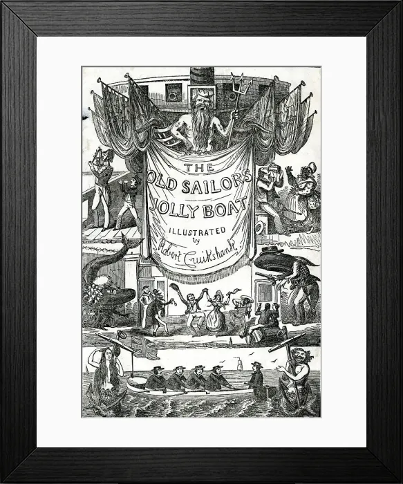 Framed Print : The Old Sailor's Jolly Boat, by H M Barker Framed Print : The Old Sailor's Jolly Boat, by H M Barker