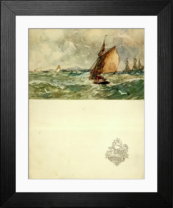 Framed Print : Cunard White Star, RMS Queen Mary, Dinner Menu Framed Print : Cunard White Star, RMS Queen Mary, Dinner Menu