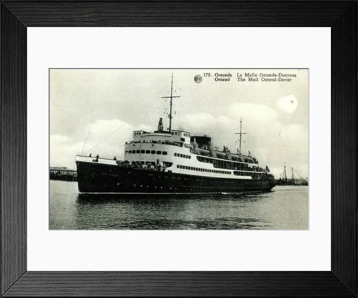 Framed Print : Prince Albert, Dover to Ostend mail boat Framed Print : Prince Albert, Dover to Ostend mail boat
