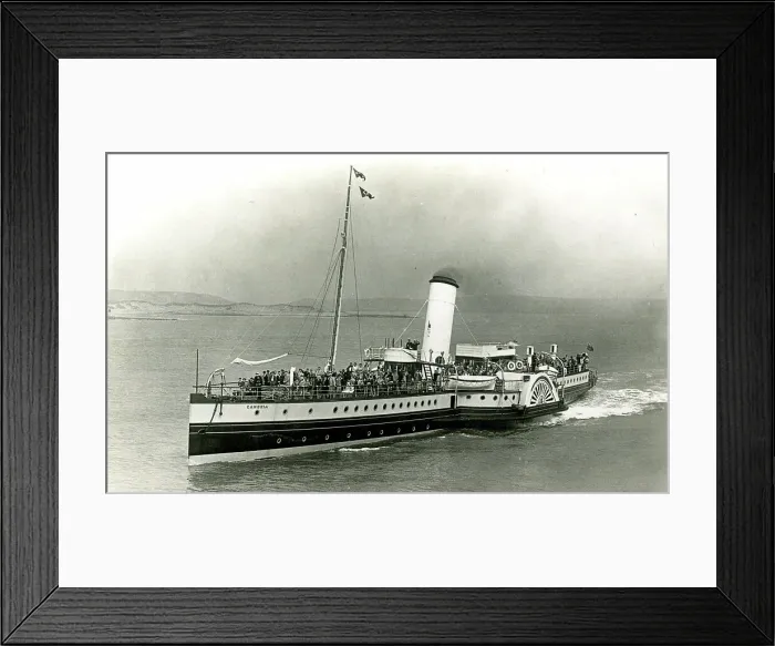 Framed Print : PS Cambria, paddle steamboat Framed Print : PS Cambria, paddle steamboat