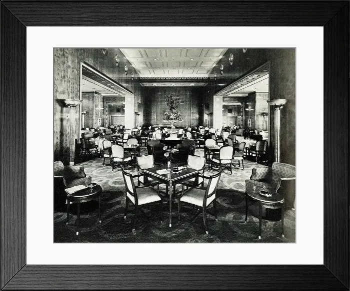 Framed Print : RMS Queen Elizabeth, Main Lounge Framed Print : RMS Queen Elizabeth, Main Lounge