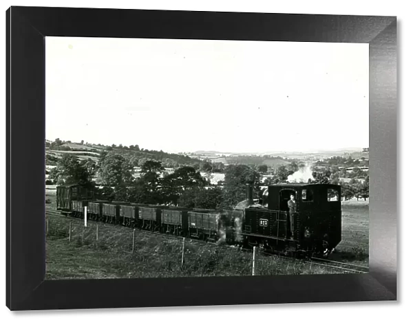 Steam Railway small gauge goods train No. 823