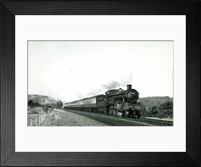 Framed Print : Steam Railway locomotive 2900 Class 4-6-0 St David 2920