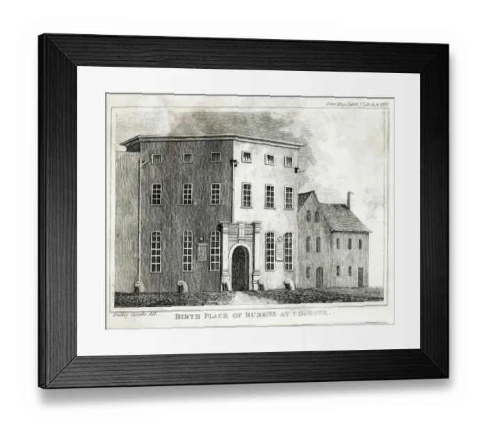 Framed Print : Birthplace of Peter Paul Rubens, Cologne, Germany Framed Print : Birthplace of Peter Paul Rubens, Cologne, Germany
