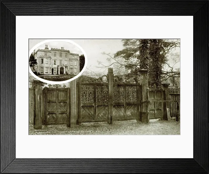 Framed Print : Broke Hall, Nacton, near Ipswich, Suffolk Framed Print : Broke Hall, Nacton, near Ipswich, Suffolk