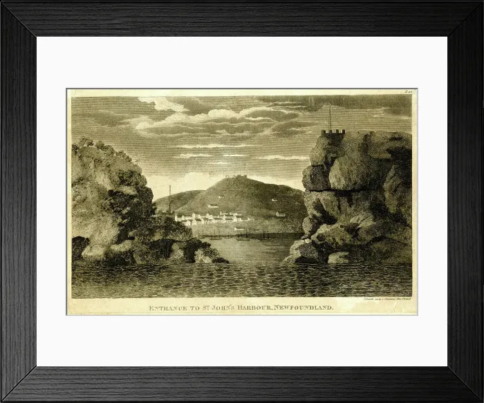 Framed Print : Entrance to St John's Harbour, Newfoundland, Canada Framed Print : Entrance to St John's Harbour, Newfoundland, Canada