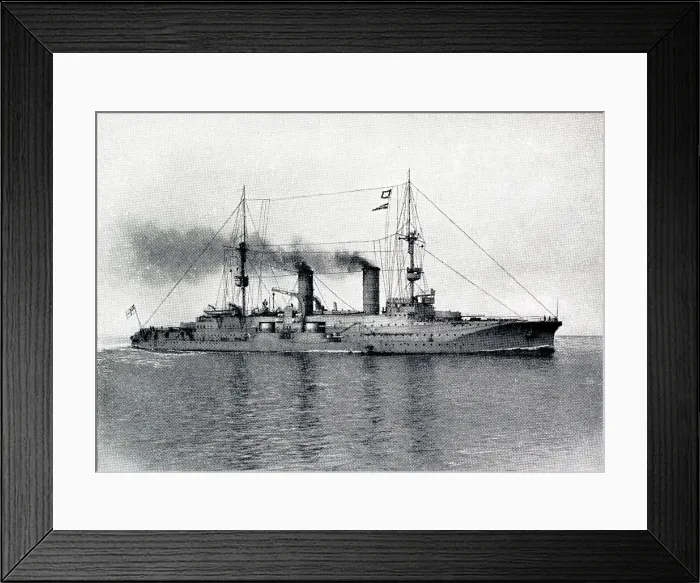 Framed Print : German battleship, SMS Prince Heinrich Framed Print : German battleship, SMS Prince Heinrich