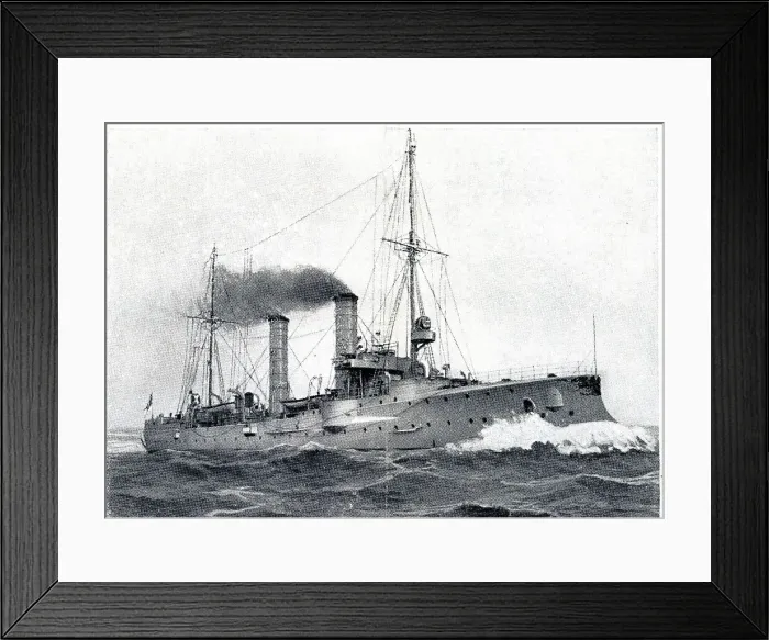 Framed Print : German protected cruiser, SMS Amazone Framed Print : German protected cruiser, SMS Amazone