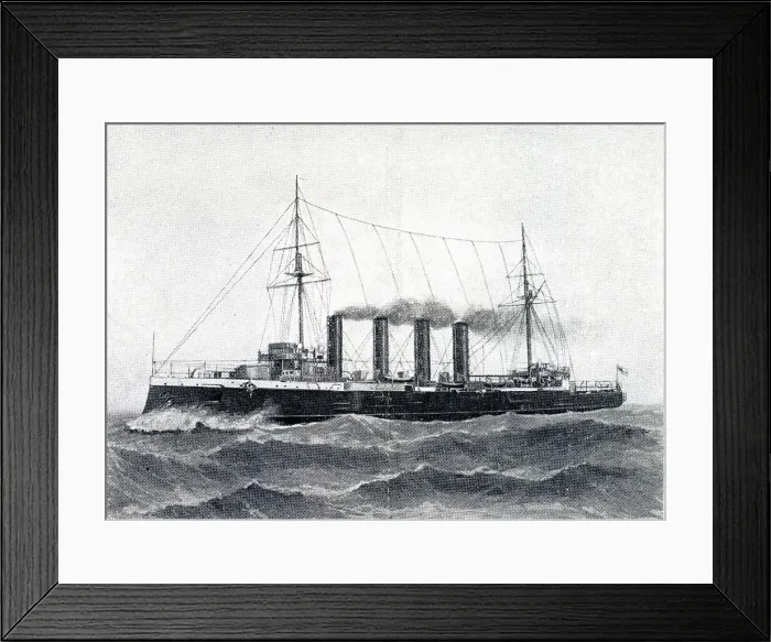 Framed Print : British battleship, HMS Good Hope Framed Print : British battleship, HMS Good Hope