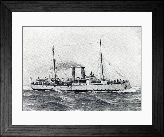 Framed Print : German gunboat, SMS Iltis Framed Print : German gunboat, SMS Iltis