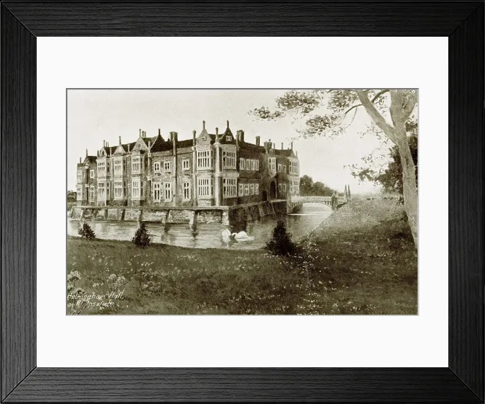 Framed Print : Helmingham Hall, near Ipswich, Suffolk Framed Print : Helmingham Hall, near Ipswich, Suffolk