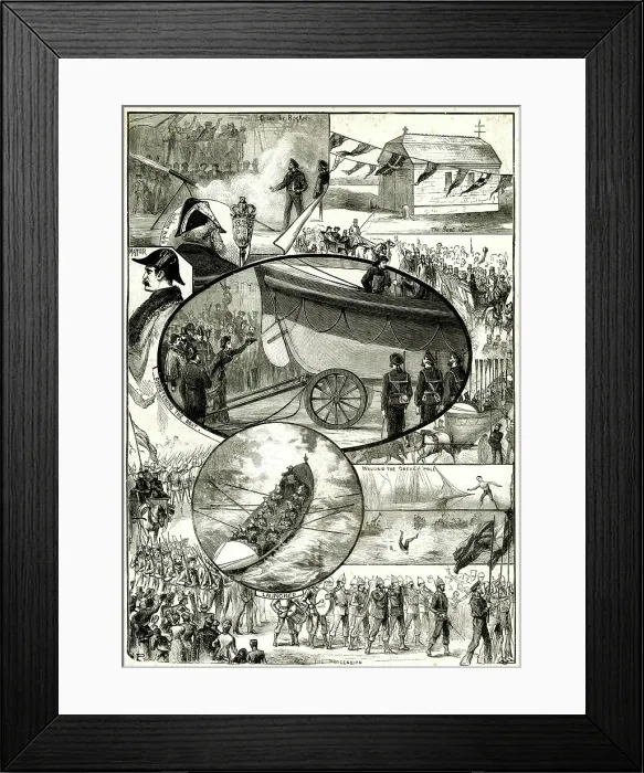Framed Print : Launch of the Boy's Own No. 2 Lifeboat at Poole, Dorset Framed Print : Launch of the Boy's Own No. 2 Lifeboat at Poole, Dorset