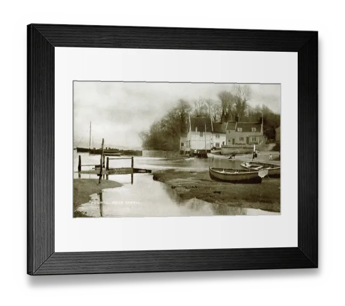 Framed Print : Pin Mill, River Orwell, Suffolk Framed Print : Pin Mill, River Orwell, Suffolk