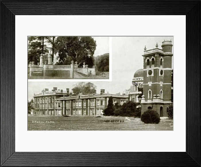Framed Print : Orwell Park, Ipswich, Suffolk Framed Print : Orwell Park, Ipswich, Suffolk