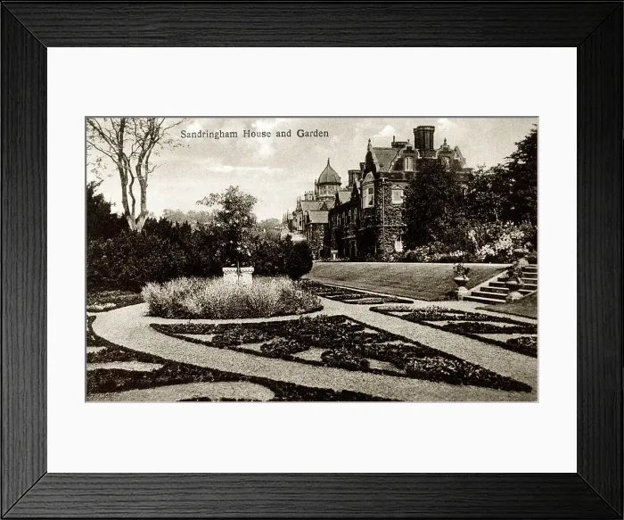 Framed Print : Sandringham House and Garden, Norfolk Framed Print : Sandringham House and Garden, Norfolk