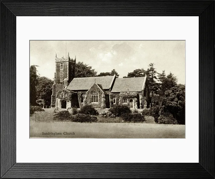Framed Print : Sandringham Church, Norfolk Framed Print : Sandringham Church, Norfolk
