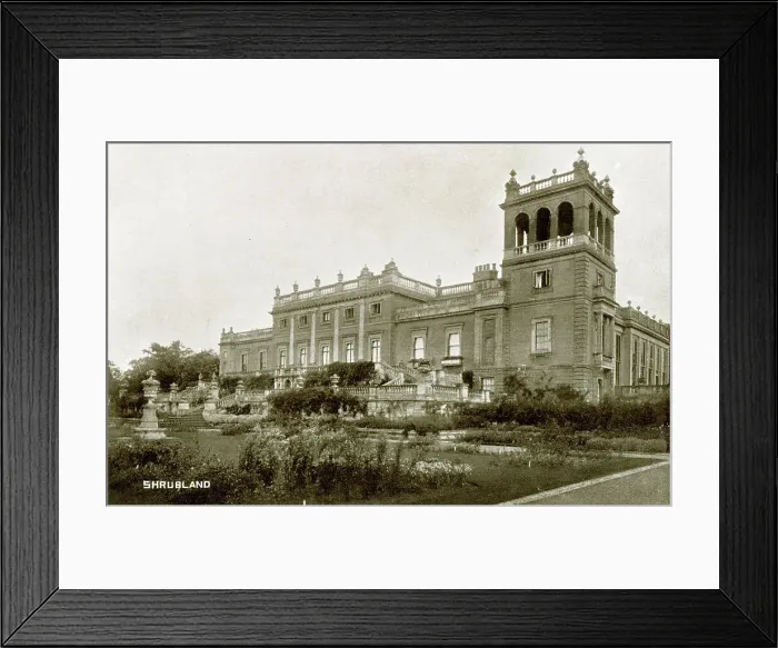 Framed Print : Shrubland Hall, Coddenham, Suffolk Framed Print : Shrubland Hall, Coddenham, Suffolk