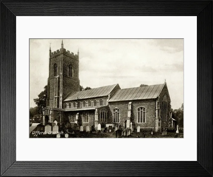 Framed Print : St Mary's Church, Ufford, Suffolk Framed Print : St Mary's Church, Ufford, Suffolk