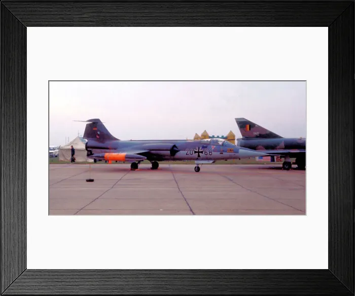 Framed Print : Lockheed F-104G Starfighter 20+68 Framed Print : Lockheed F-104G Starfighter 20+68