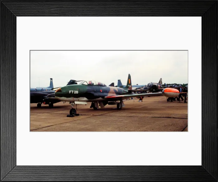 Framed Print : Lockheed T-33A FT28 Framed Print : Lockheed T-33A FT28