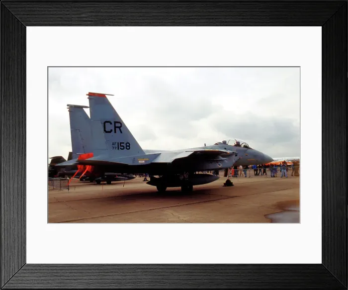 Framed Print : McDonnell Douglas F-15B Eagle 77-0158 Framed Print : McDonnell Douglas F-15B Eagle 77-0158