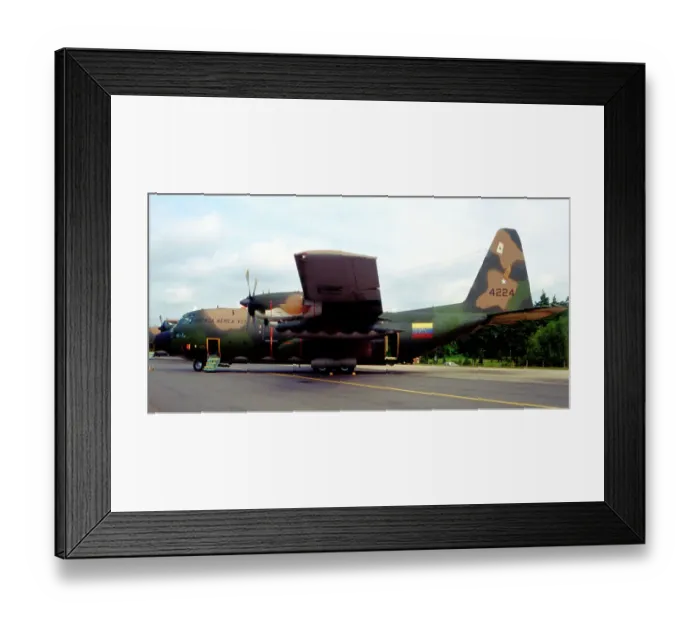 Framed Print : Lockheed C-130H Hercules 4224 Framed Print : Lockheed C-130H Hercules 4224