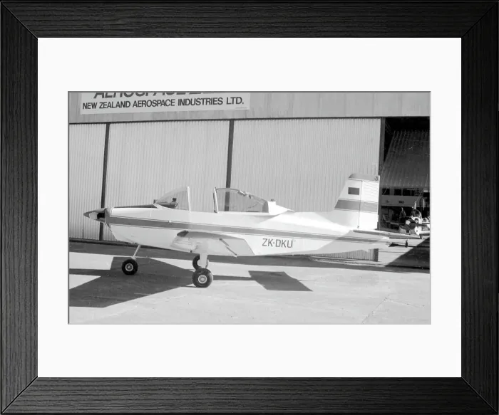 Framed Print : AESL Airtourer T6-24 ZK-DKU Framed Print : AESL Airtourer T6-24 ZK-DKU