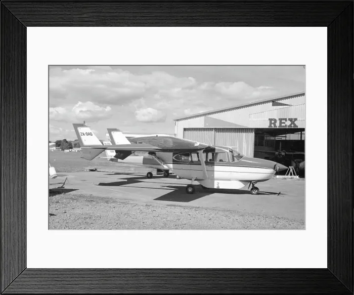 Framed Print : Cessna 337C Super Skymaster ZK-DAQ Framed Print : Cessna 337C Super Skymaster ZK-DAQ