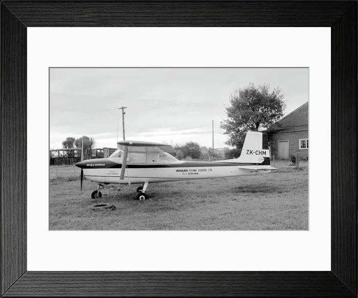 Framed Print : Cessna 150D ZK-CHM Framed Print : Cessna 150D ZK-CHM