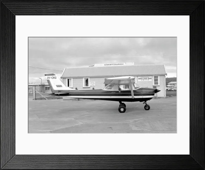 Framed Print : Cessna 150H ZK-CKQ Framed Print : Cessna 150H ZK-CKQ