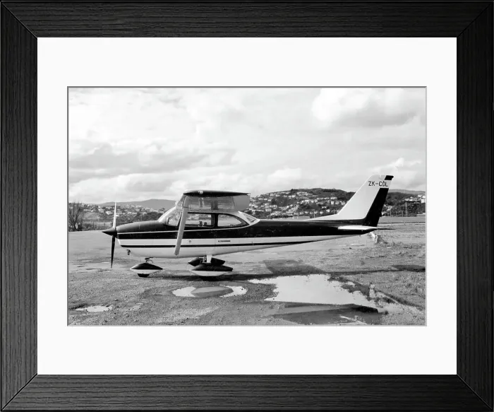 Framed Print : Cessna 172G ZK-COL Framed Print : Cessna 172G ZK-COL