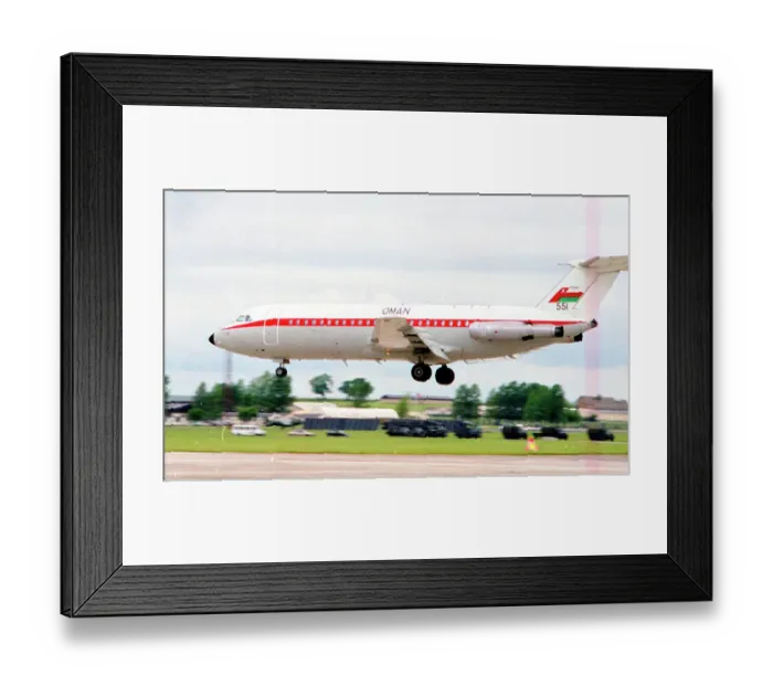 Framed Print : BAC 1-11-485GD 551 Framed Print : BAC 1-11-485GD 551