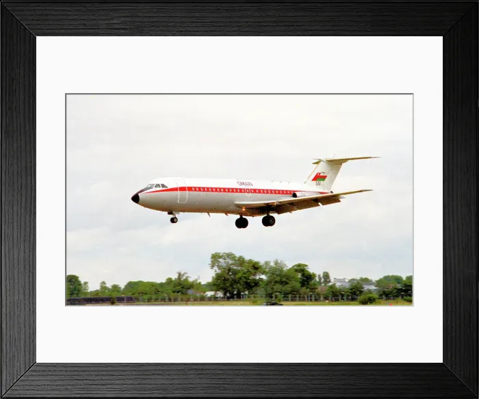 Framed Print : BAC 1-11-485GD 551 Framed Print : BAC 1-11-485GD 551
