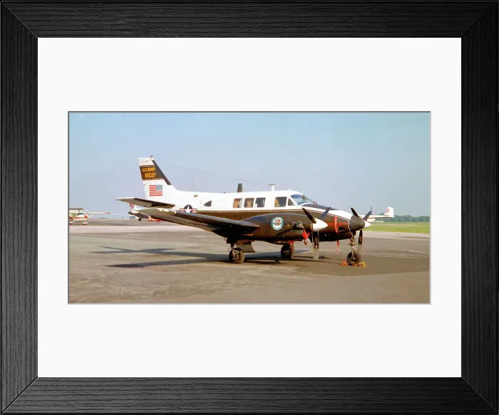 Framed Print : Beech U-21G Ute 66-18021 Framed Print : Beech U-21G Ute 66-18021