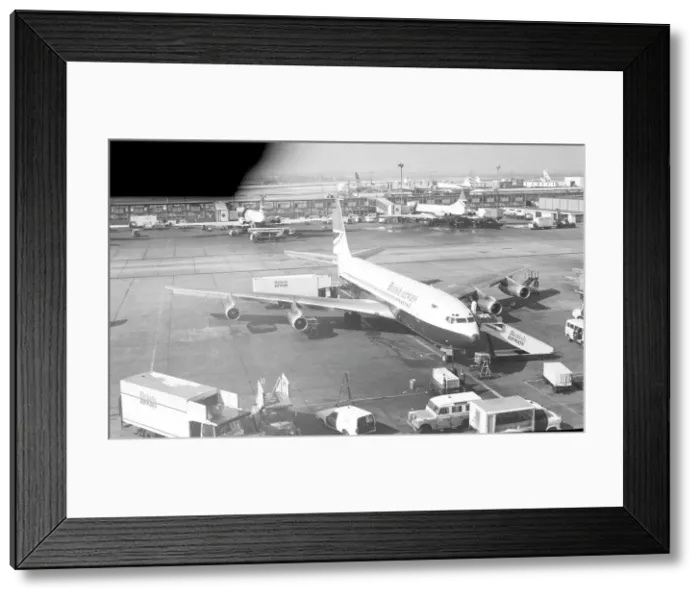 Framed Print : Boeing 707-336C G-AYLT Framed Print : Boeing 707-336C G-AYLT