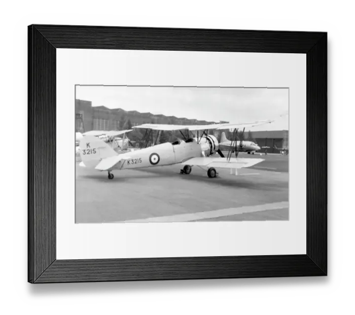 Framed Print : Avro Tutor K3215 - G-AHSA Framed Print : Avro Tutor K3215 - G-AHSA