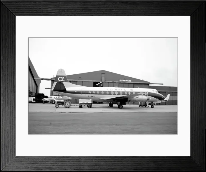 Framed Print : Vickers Viscount 802 G-AVJL Framed Print : Vickers Viscount 802 G-AVJL