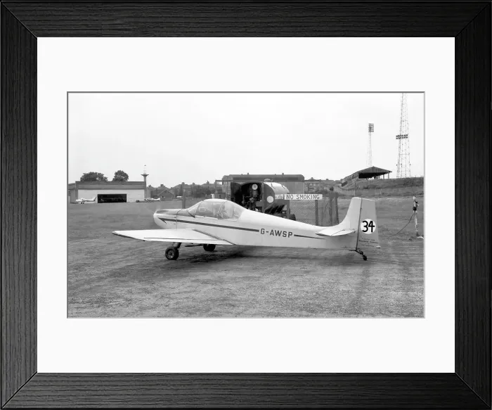 Framed Print : Rollason D. 62B Condor G-AWSP Framed Print : Rollason D. 62B Condor G-AWSP