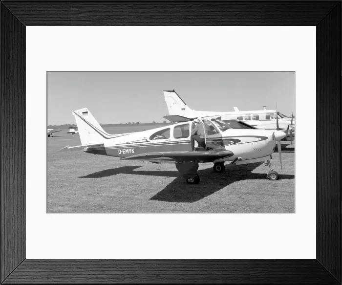 Framed Print : Beech 35 Debonair D-EMYK Framed Print : Beech 35 Debonair D-EMYK
